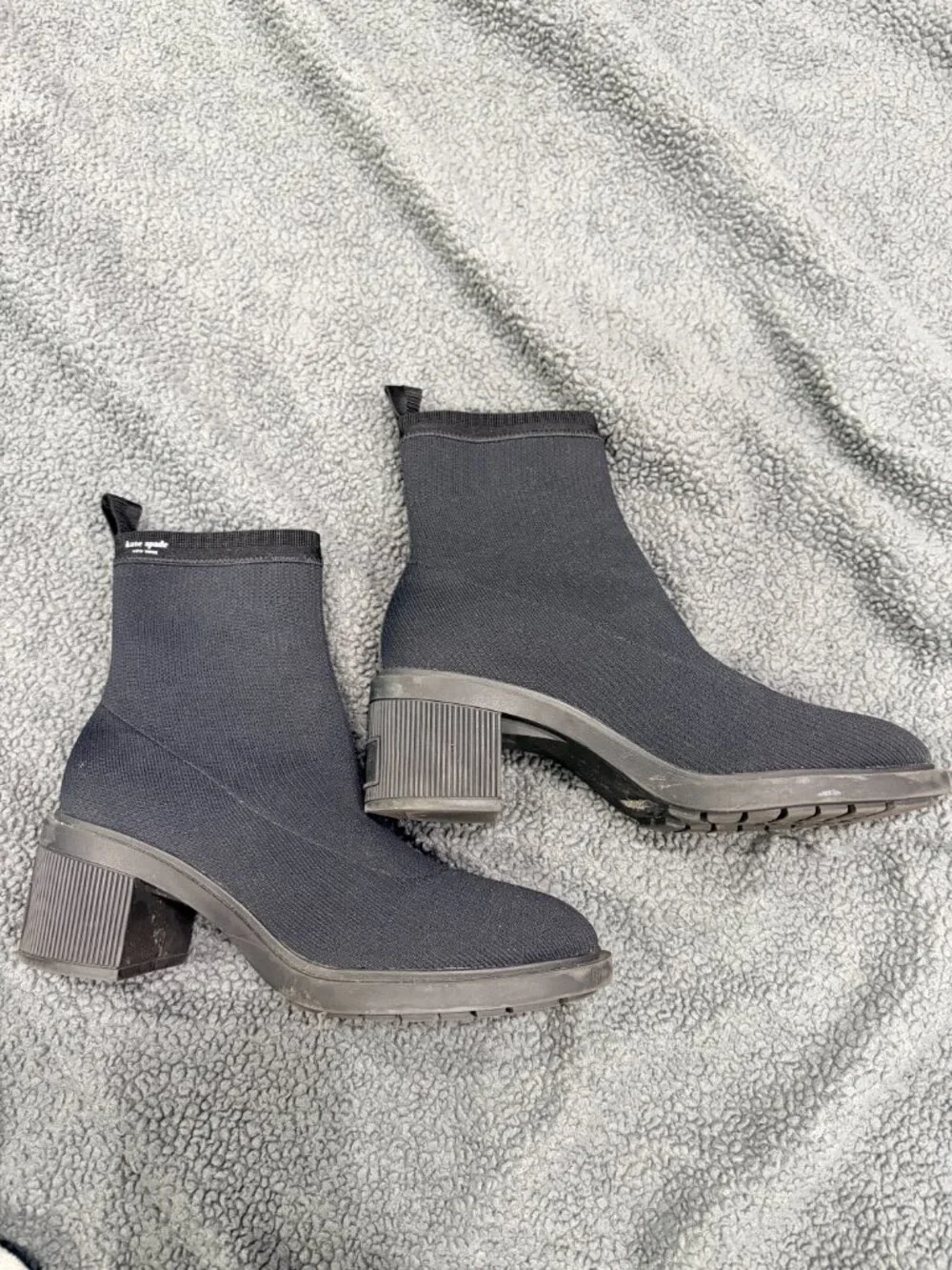 Kate Spade Fabric Booties